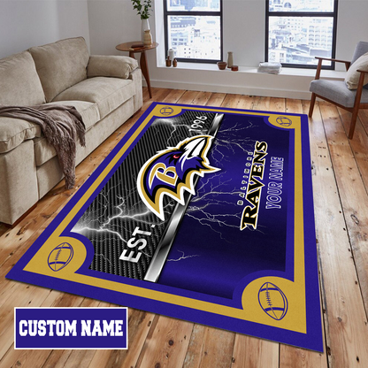 BAL x NFL Rug DATND TANTD