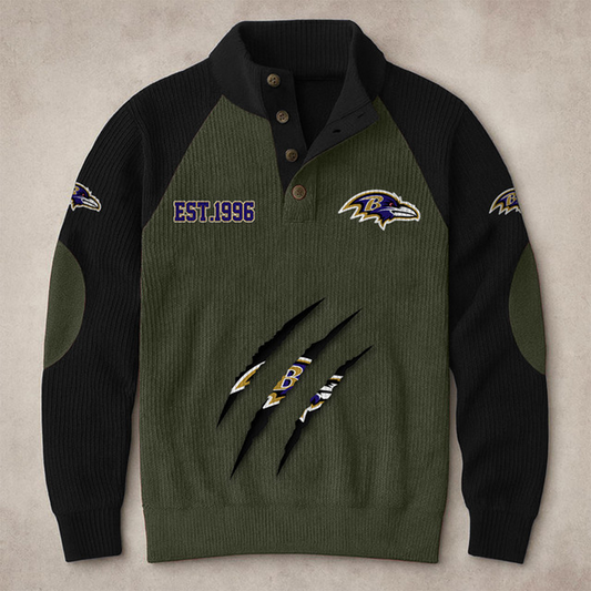 BAL X NFL corduroy colorblock long sleeves V1 NAK THUONGNH