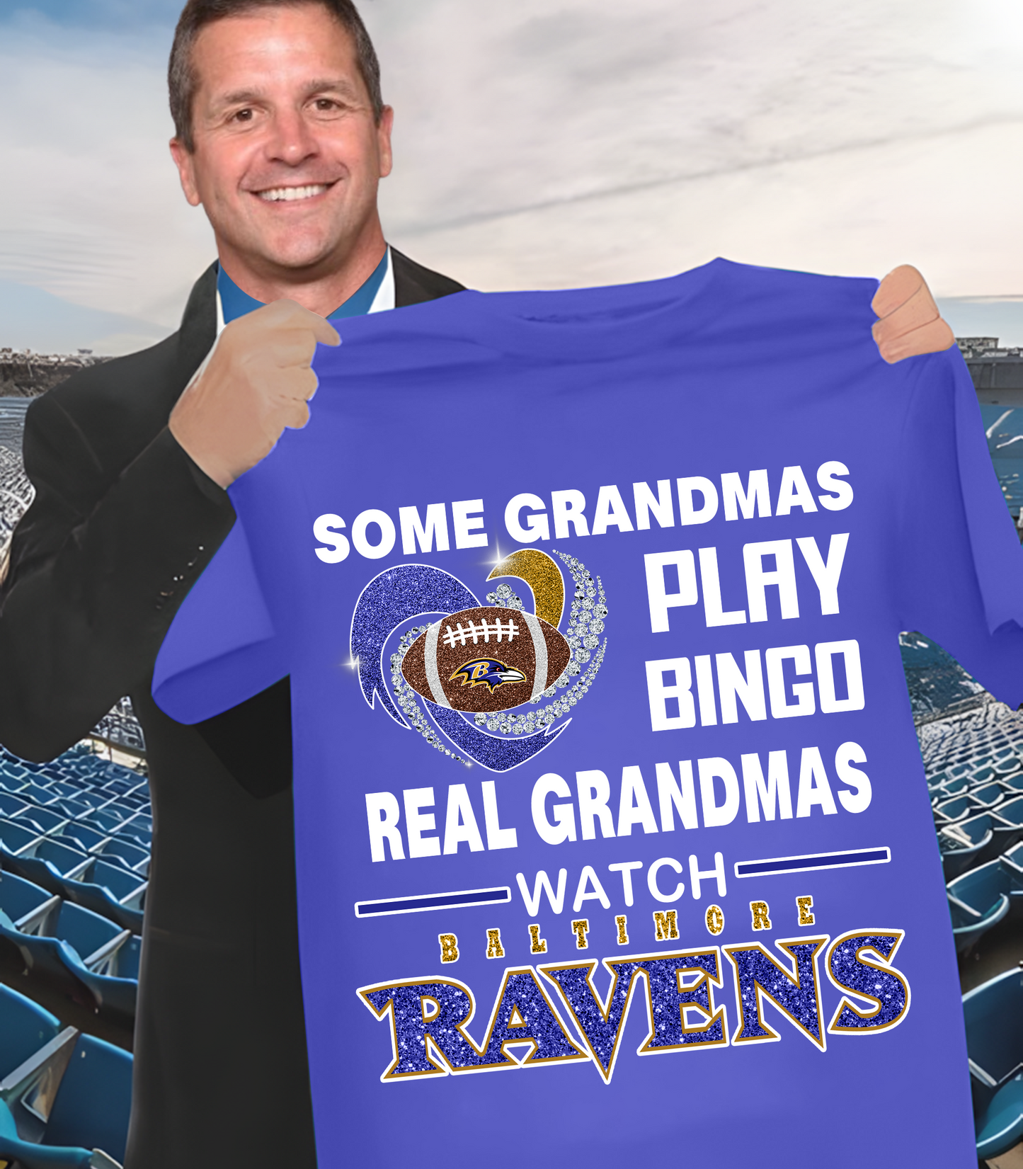 BAT X NFL some grandmas play bingo real grandmas wach DATND THUONGNH