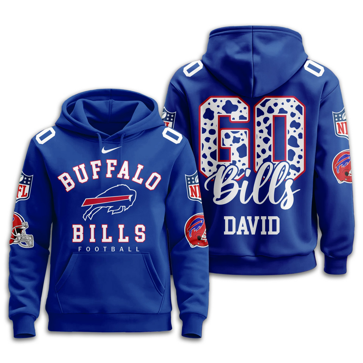 BB Premium NFL Custom Game Day Hoodie DDT NTL
