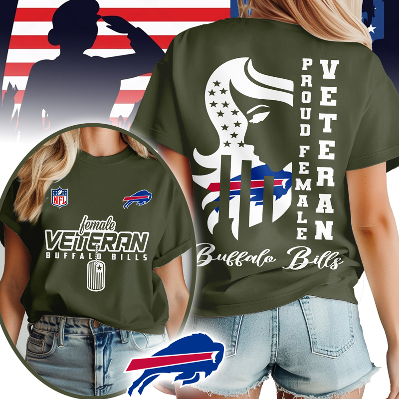 BB Premium NFL Female Veteran 3D Shirt DDT HLPHUONG