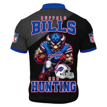 BB Premium NFL Game Day Polo With Zipper Shirt DDT NTL