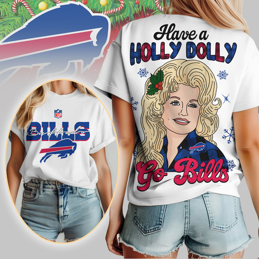 BB Premium NFL Have A Holly Dolly Women Shirt DDT CTND