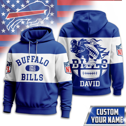 BB Premium NFL Touchdown Spirit Personalized Hoodie DDT CTND