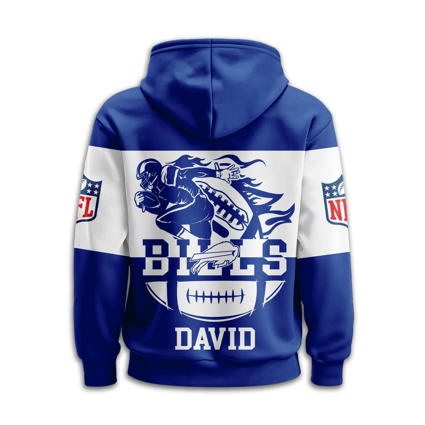 BB Premium NFL Touchdown Spirit Personalized Hoodie DDT CTND
