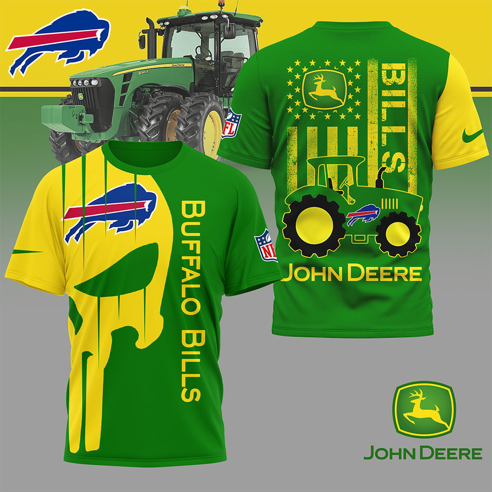BB Premium NFL x John Deere 3D Shirt DDT NTL