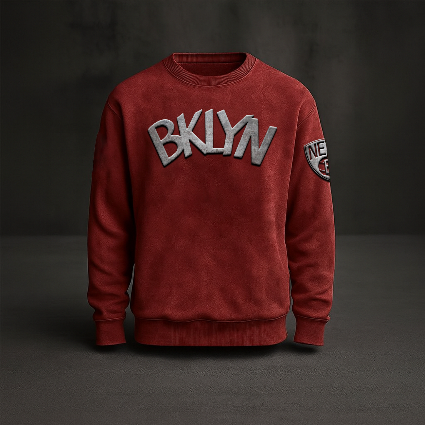 BKN x NBA Embossed Sweat Shirt DATND TANTD