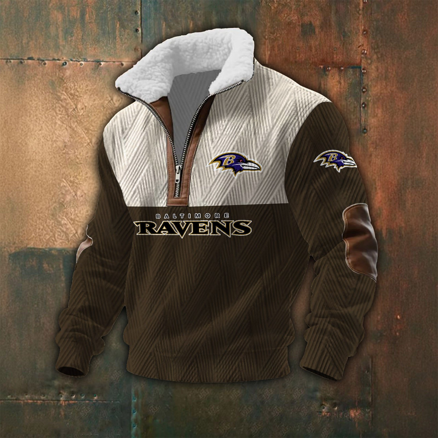 BR Fur Collar Sweatshirt NDD CTND