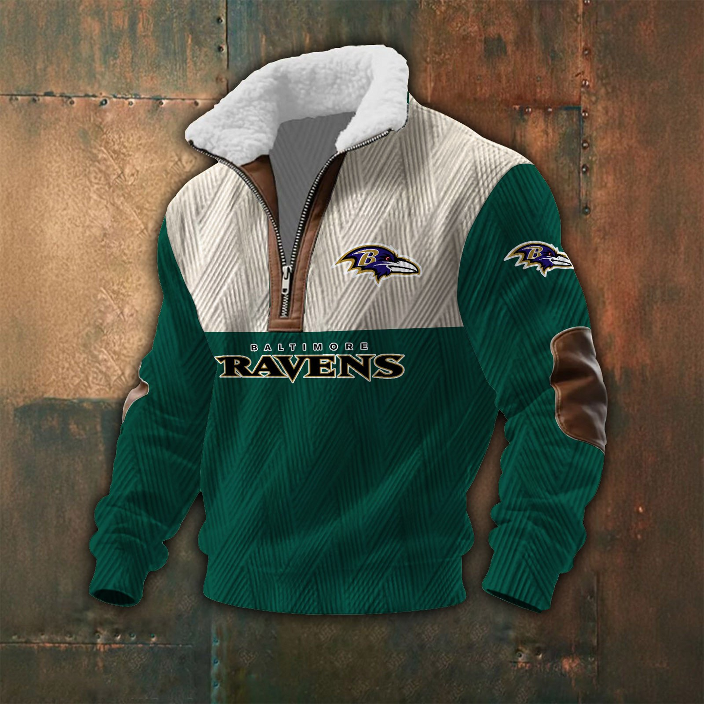 BR Fur Collar Sweatshirt NDD CTND