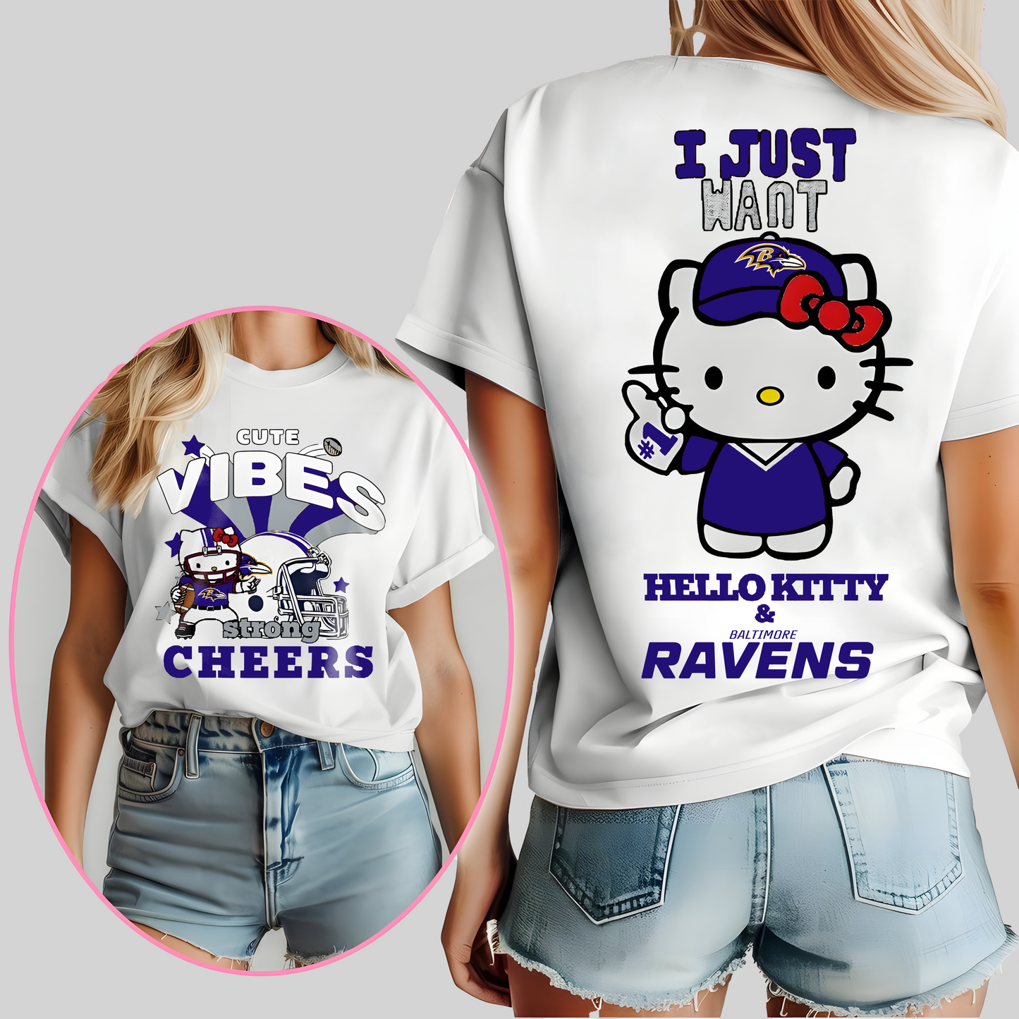 BR Hello Kitty T Shirt Gift For Fans DDT HLPHUONG