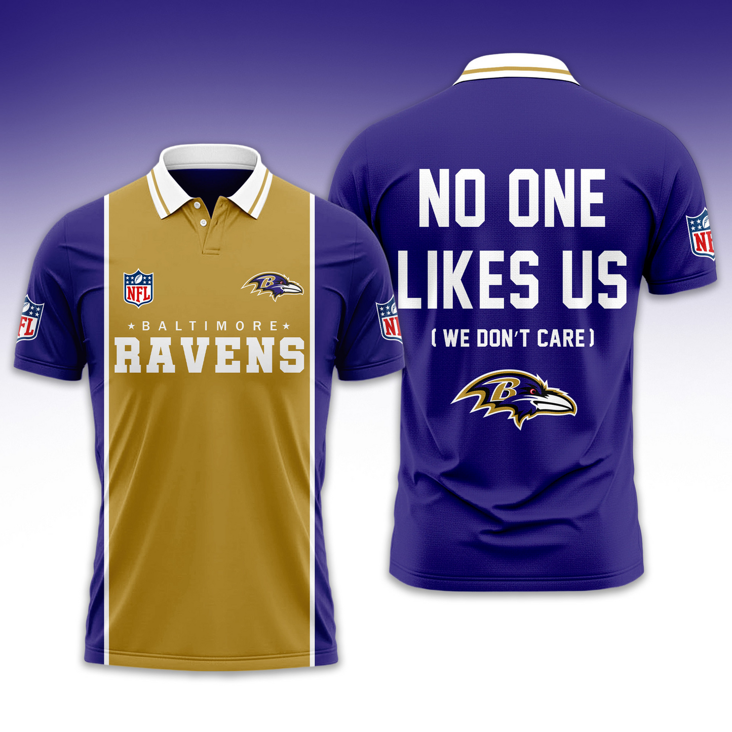 BR NFL No One Like Us Polo Shirt DDT HLPHUONG