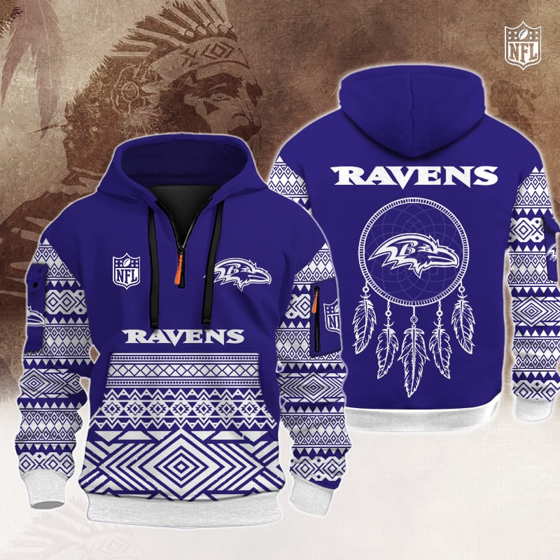 BR Premium NFL Native American Hoodie DDT HLPHUONG