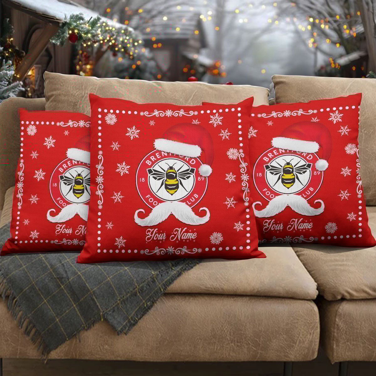 BRE x EPL Christmas Pillow DatND DVT