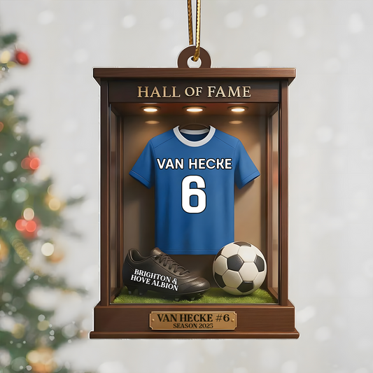 BRI x EPL Soccer Player Hall Of Fame Ornament DATND TANTD 081125