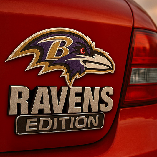 BR Premium 3D Car Name Badge DDT TTV