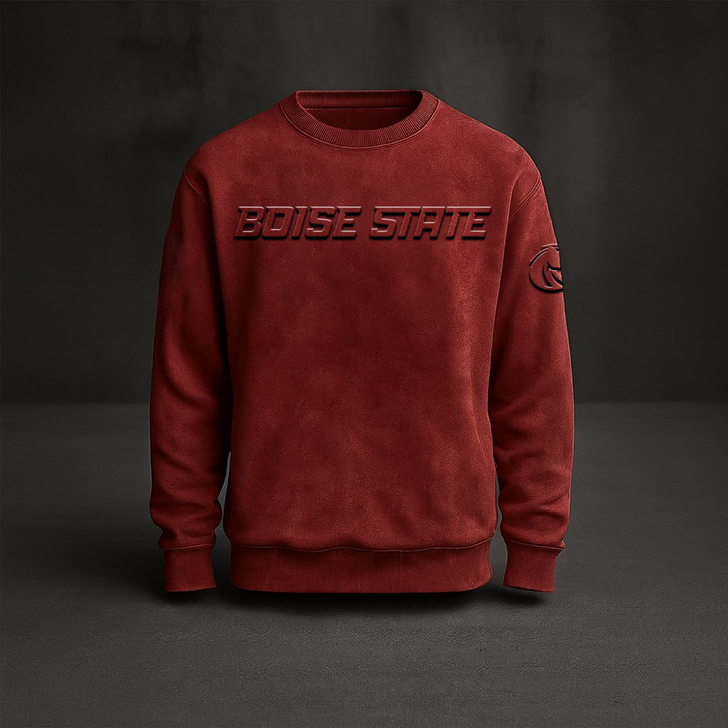 BSU x NCAA Embossed Sweat Shirt DATND TANTD