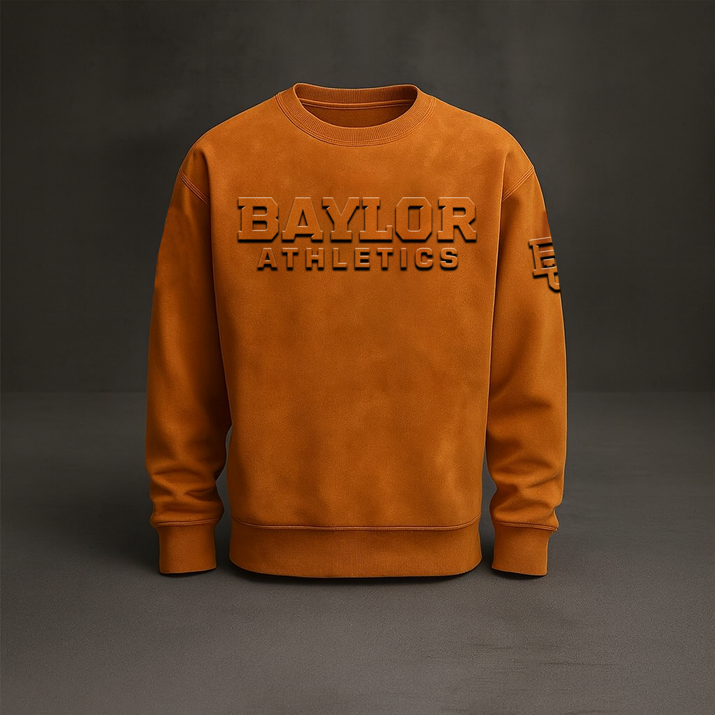 BU x NCAA Embossed Sweat Shirt DATND TANTD