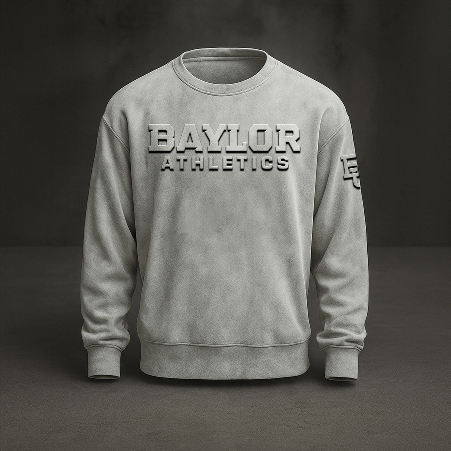 BU x NCAA Embossed Sweat Shirt DATND TANTD