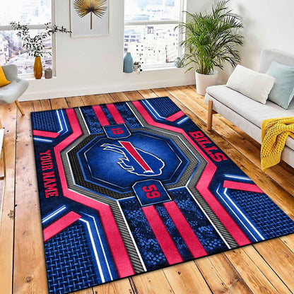 BUF x NFL Custom Rug DatND DVT