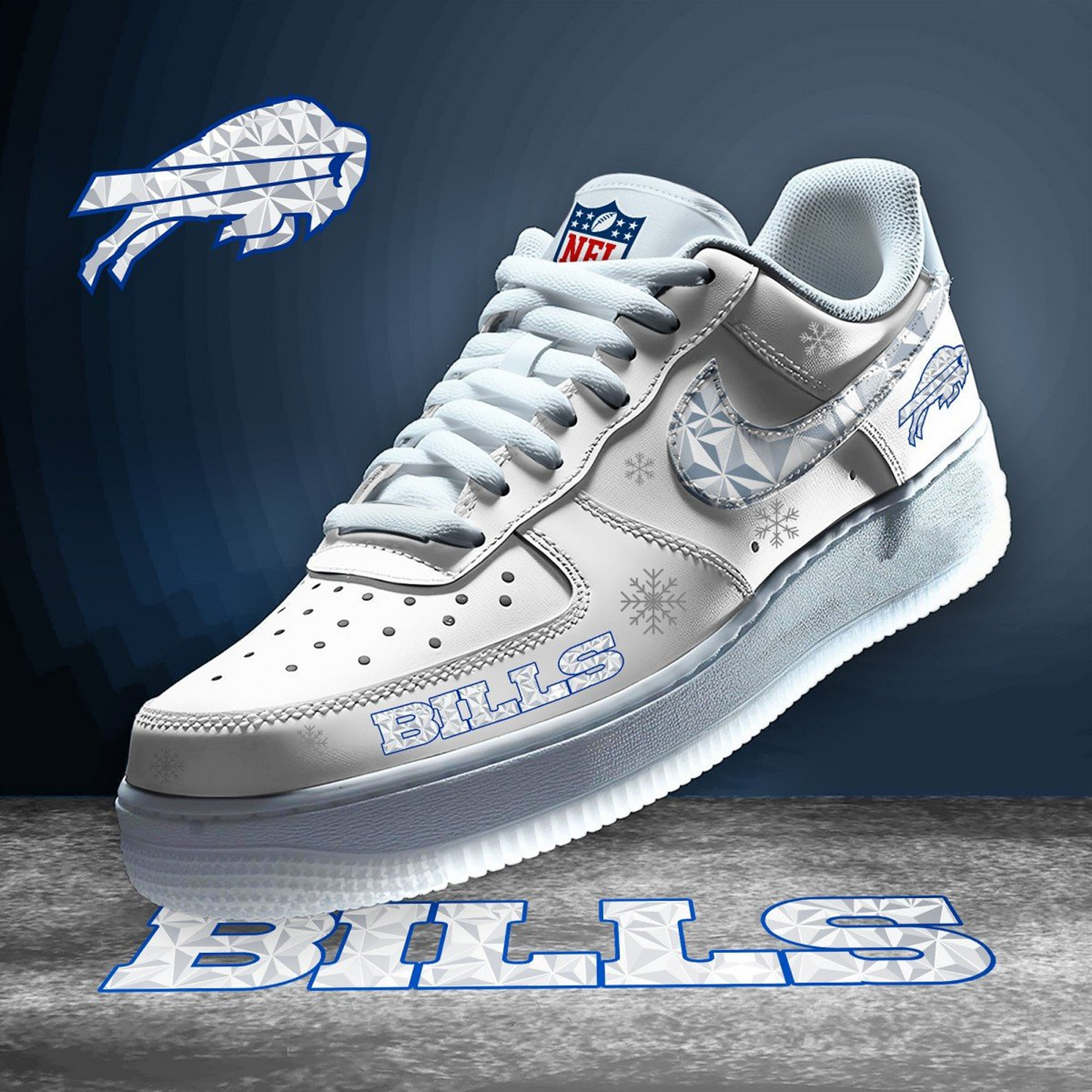 BUF x NFL Diamond Air Sneaker - Limited Edition DatND DVT