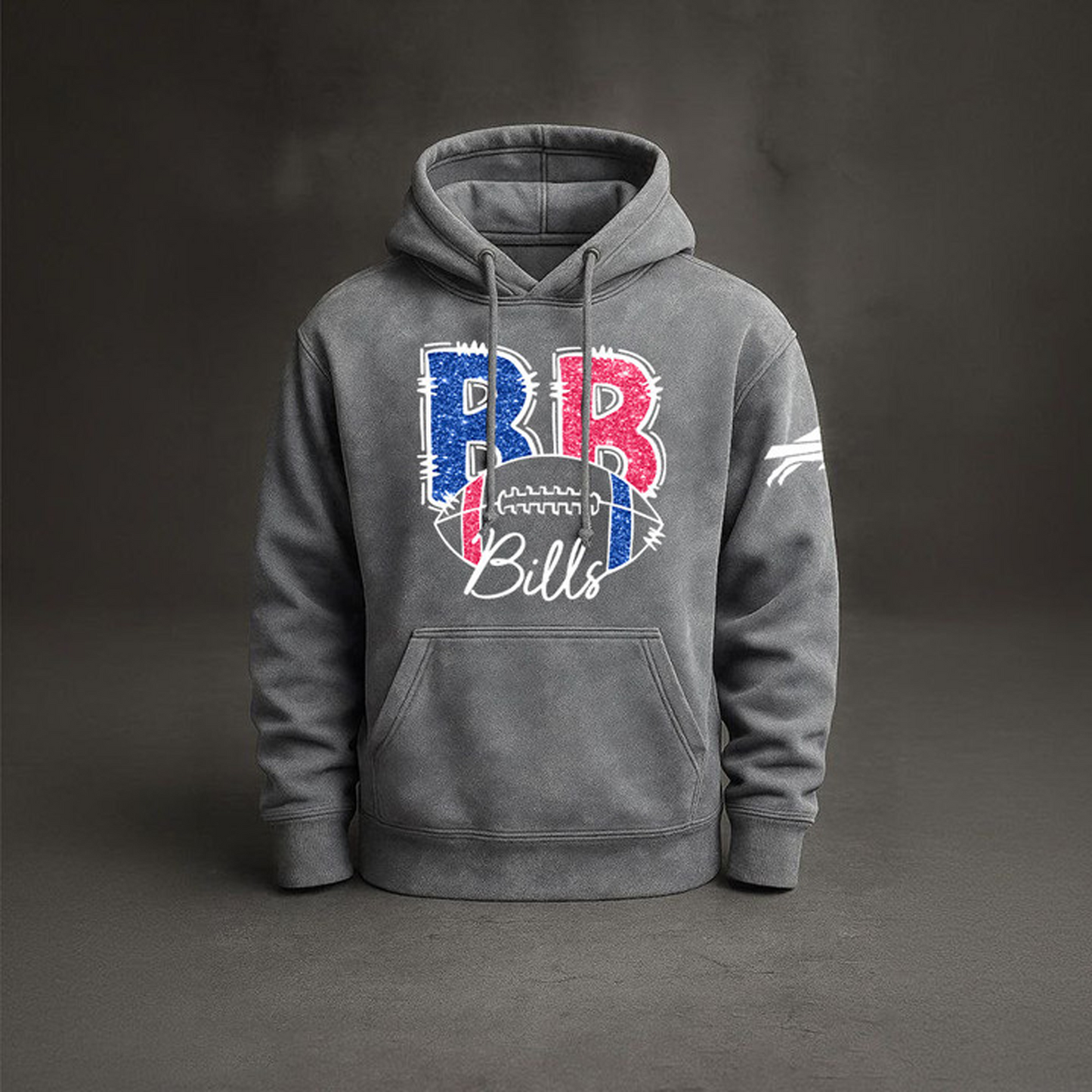 BUF x NFL Embossed Hoodie DatND THUONGNH
