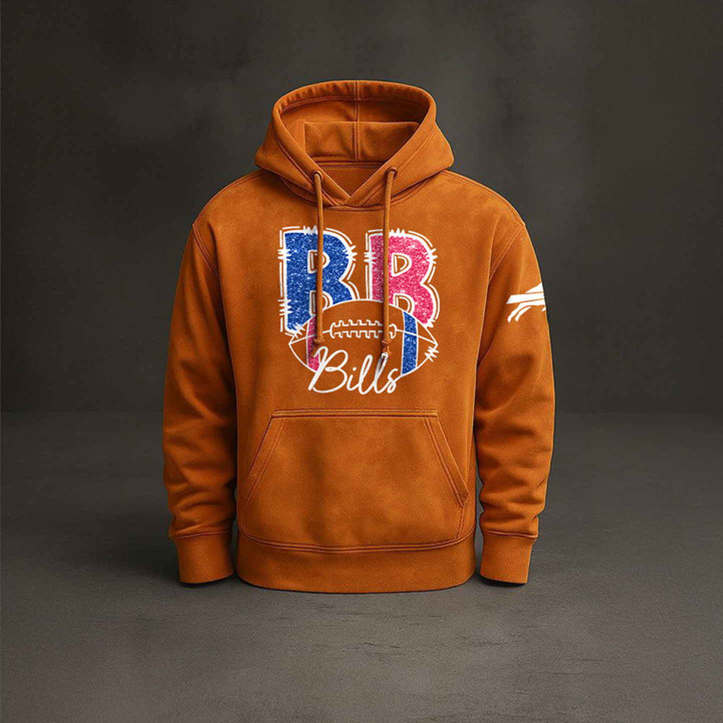 BUF x NFL Embossed Hoodie DatND THUONGNH