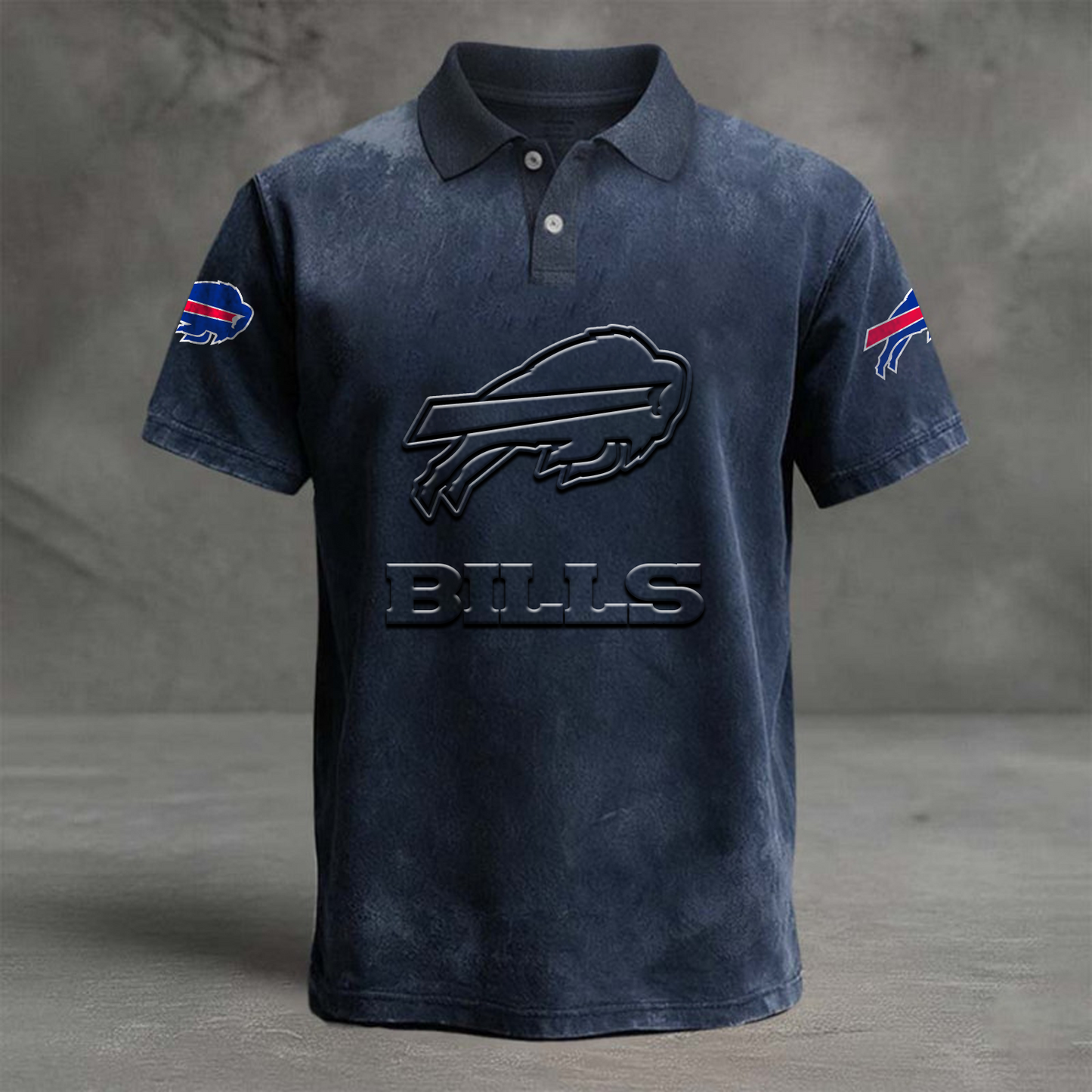 BUF x NFL Embossed Polo Shirt DATND TANTD