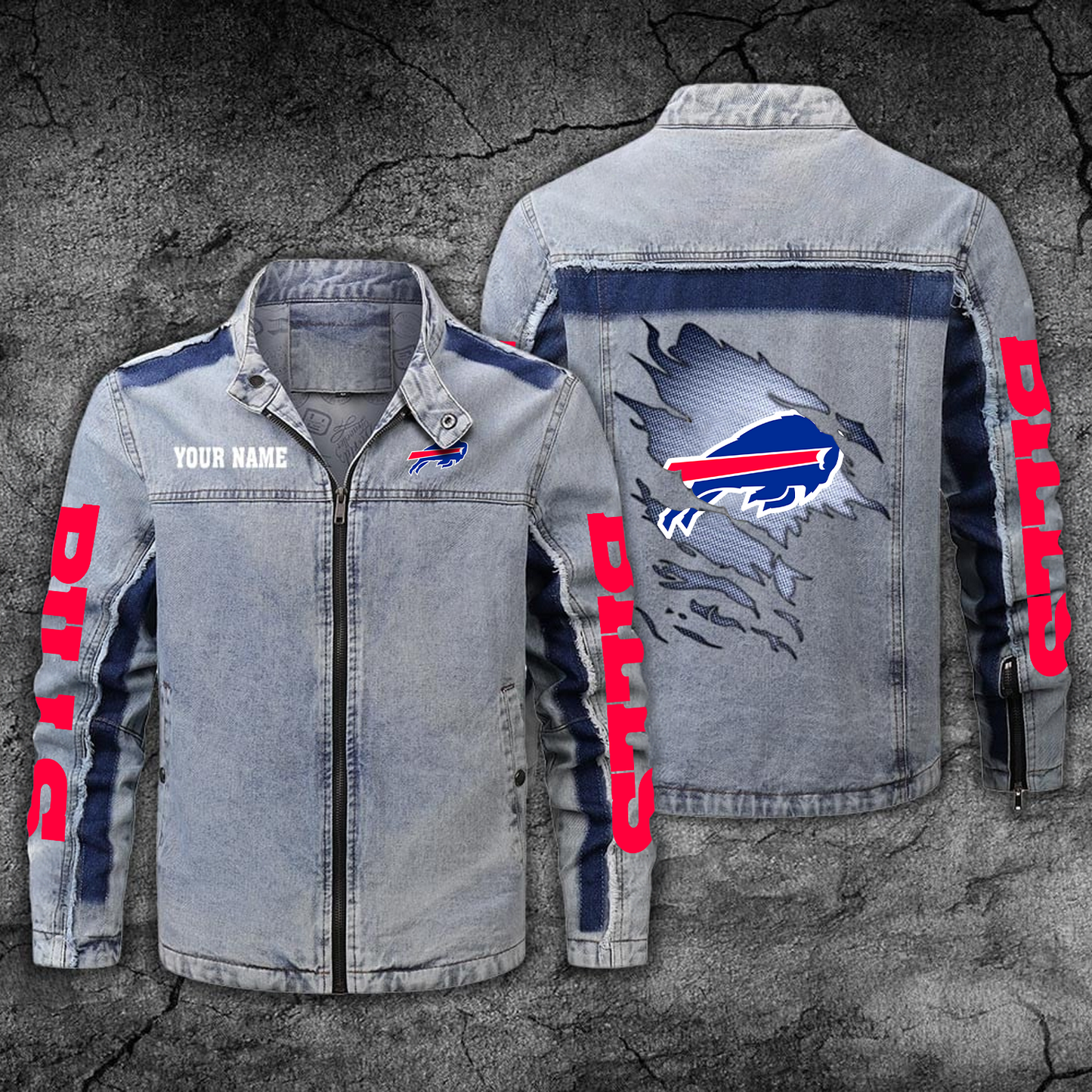 BUF x NFL Jean Jacket DATND TANTD