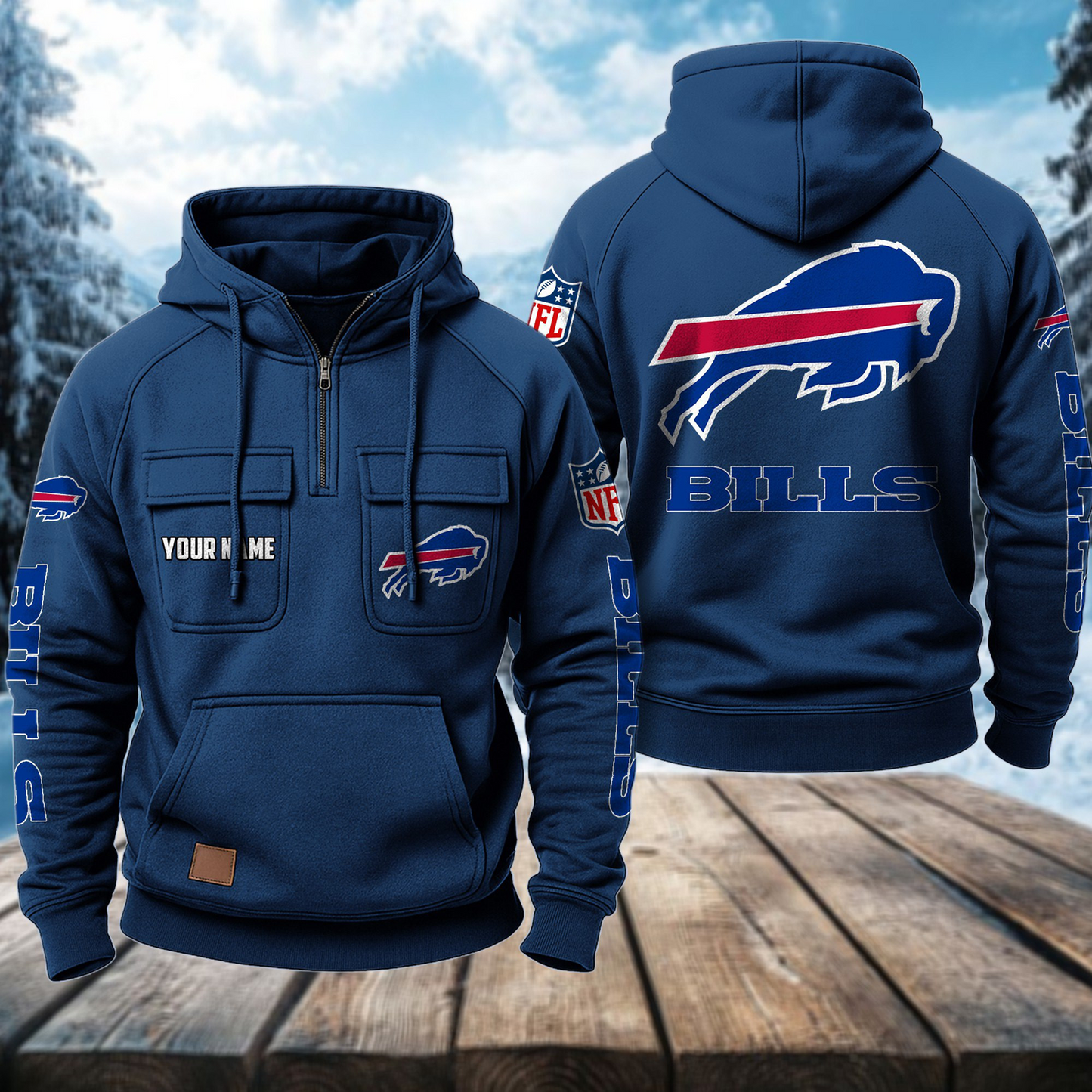 BUF x NFL Premium Hoodie DATND TANTD