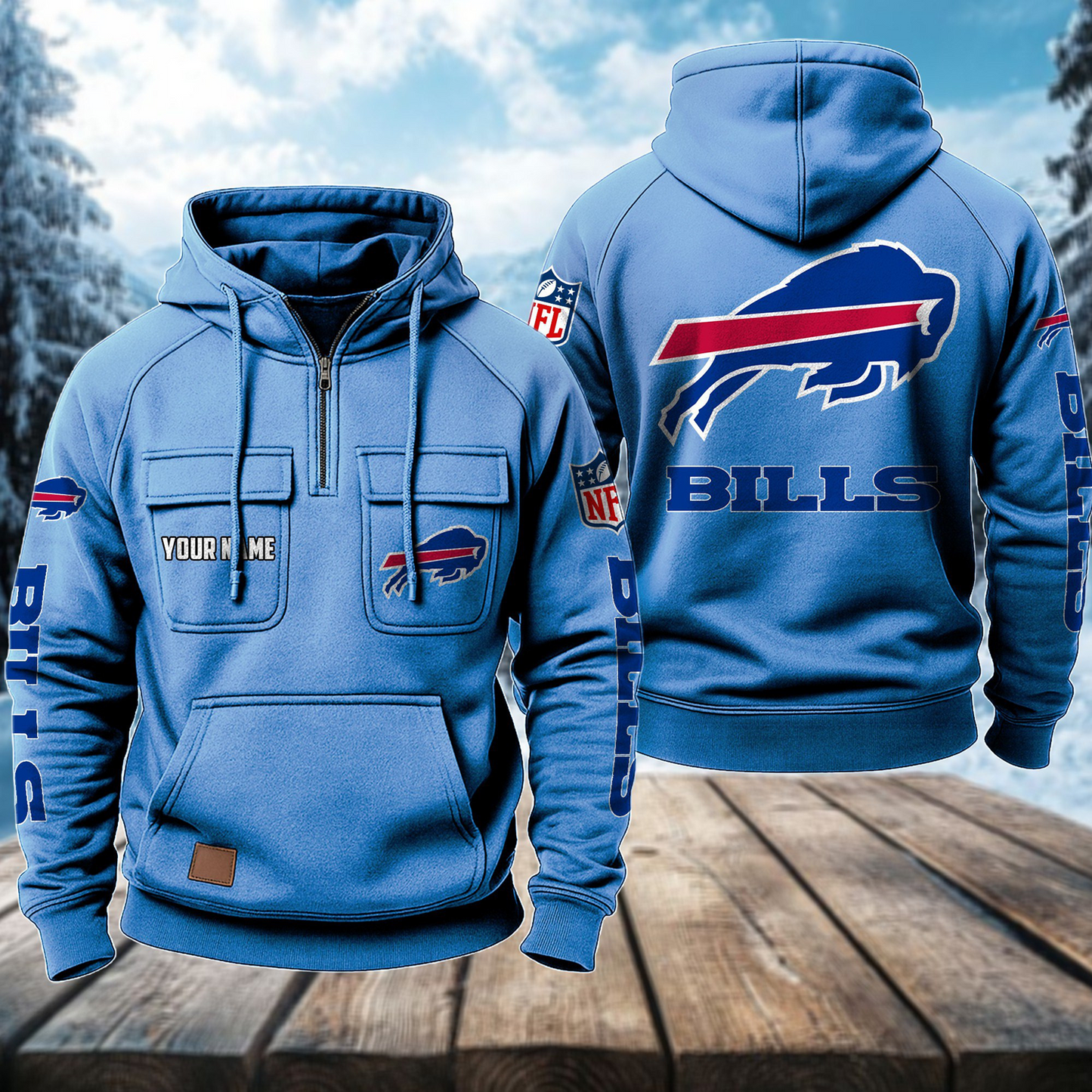 BUF x NFL Premium Hoodie DATND TANTD