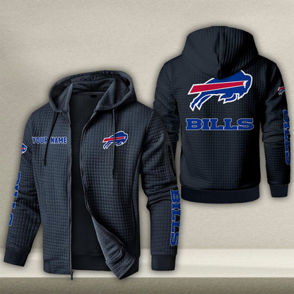 BUF x NFL Quilted Zip Hoodie DatND DVT