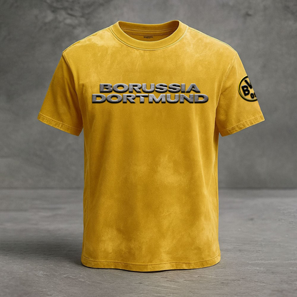 BVB x UEFA Embossed Tshirt DATND TANTD 2310