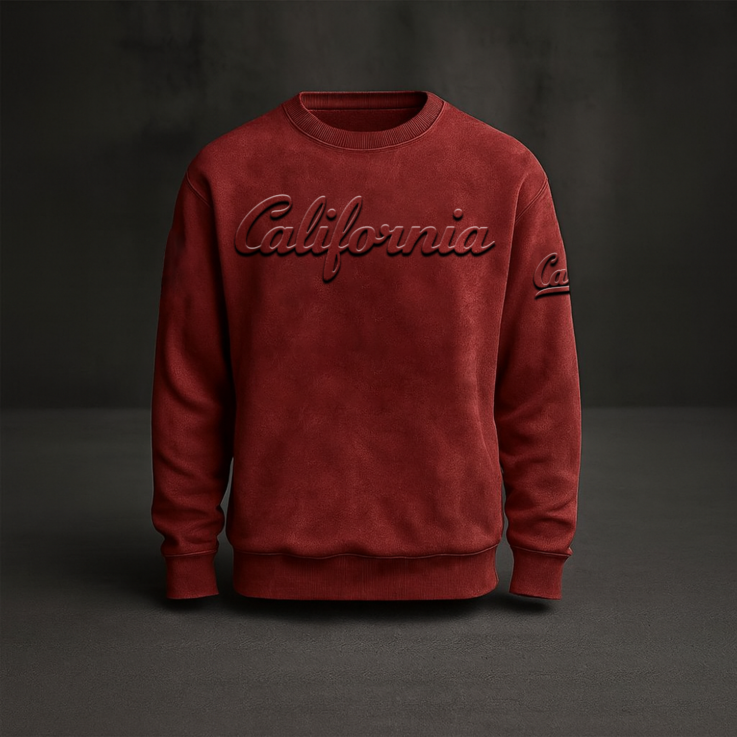 CAL x NCAA Embossed Sweat Shirt DATND TANTD