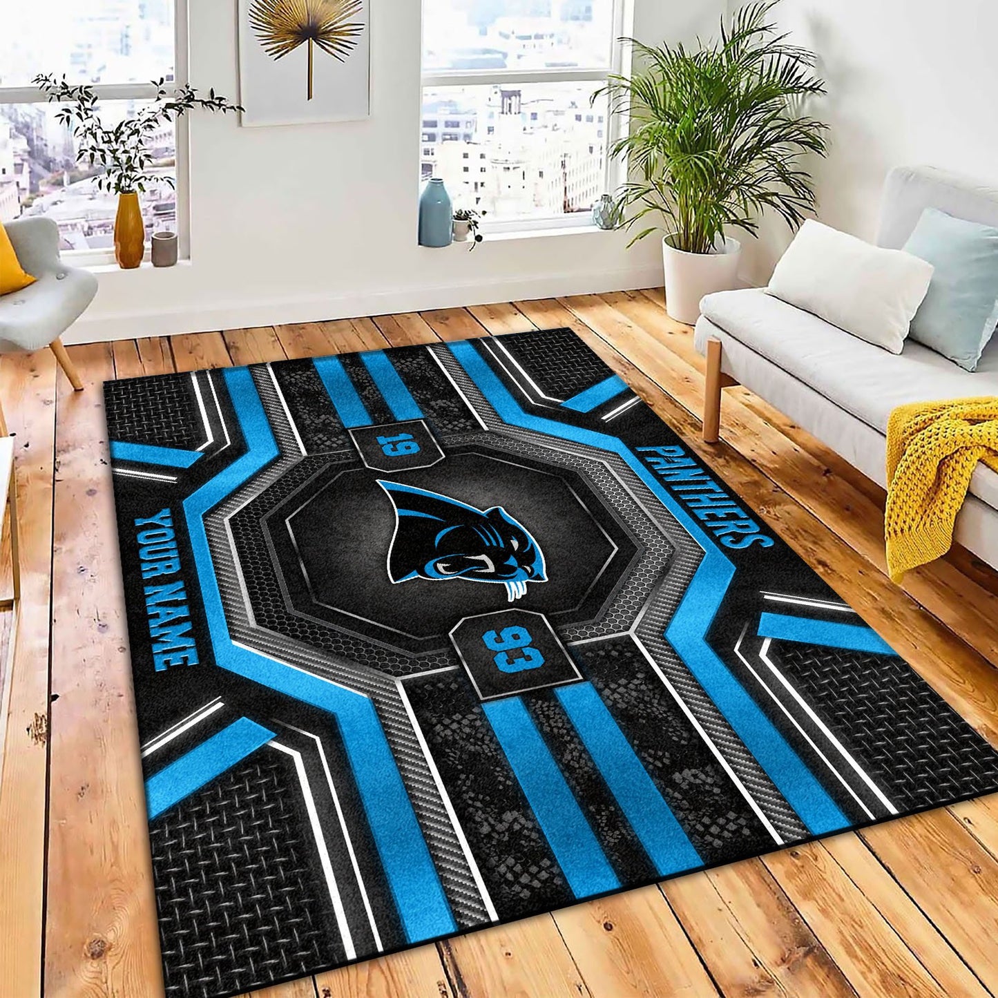 CAR x NFL Custom Rug DatND DVT
