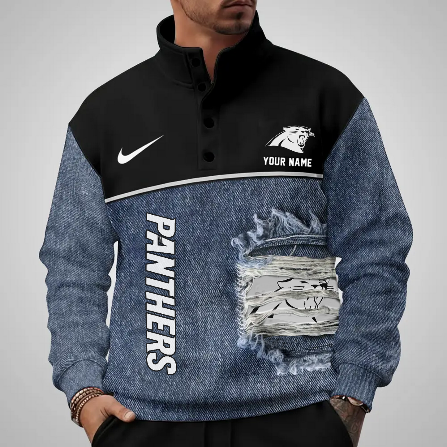 CAR x NFL Half Button Sweatshirt DatND DVT