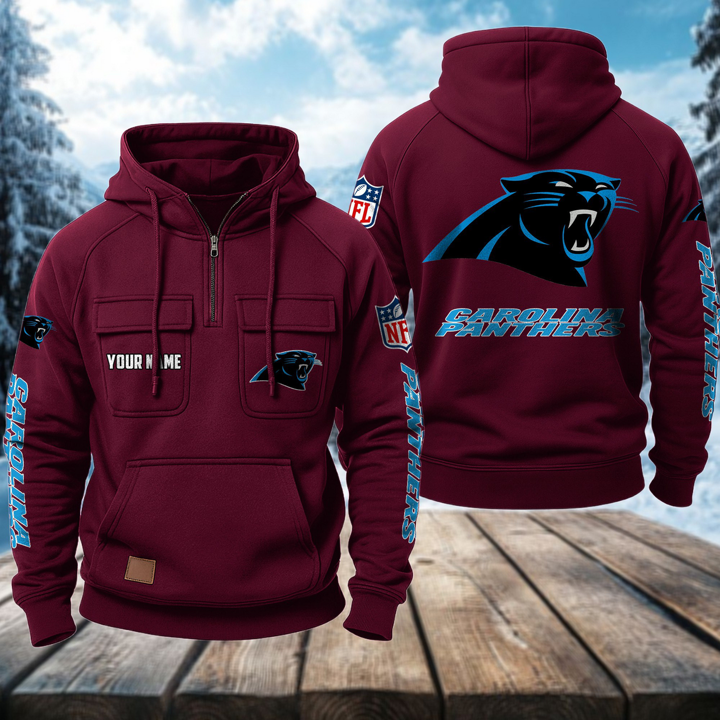 CAR x NFL Premium Hoodie DATND TANTD