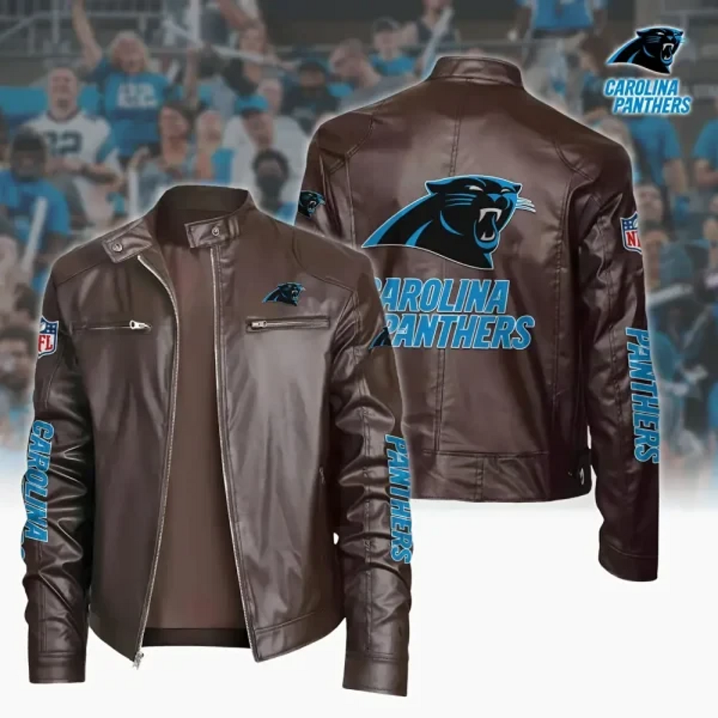 CAR x NFL Sport Leather Jacket DATND TANTD