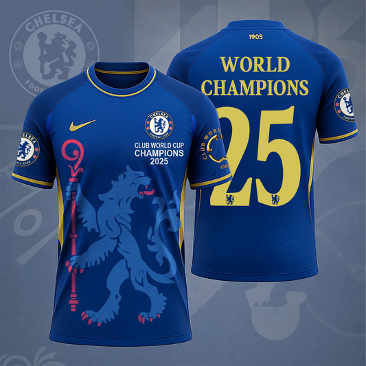CHE FC Champions 2025 3D Shirt V2 DATND TANTD
