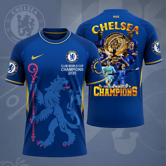 CHE FC Champions 2025 3D Shirt V3 DATND TANTD