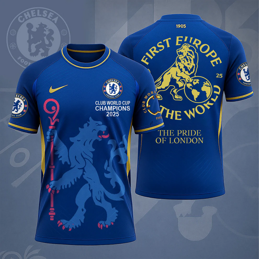 CHE FC Champions 2025 3D Shirt V4 DATND TANTD