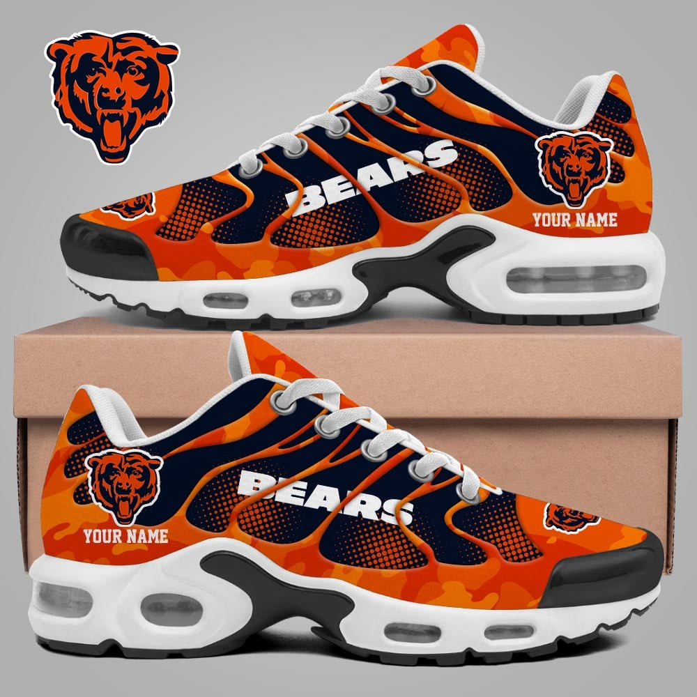 CHI NFL Personalized Air Max Shoes DDT CTND