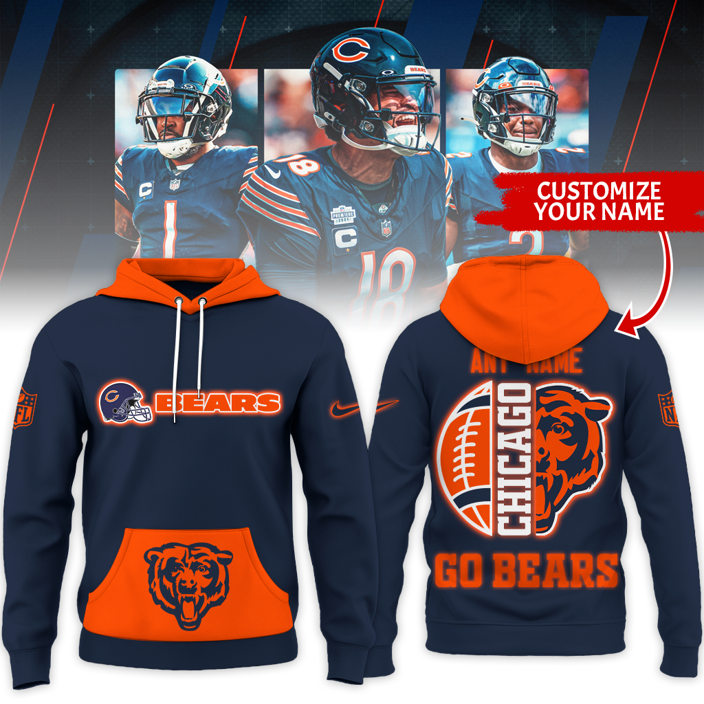 CHI Premium NFL Color Rush Hoodie DDT NTL