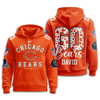 CHI Premium NFL Custom Game Day Hoodie DDT NTL