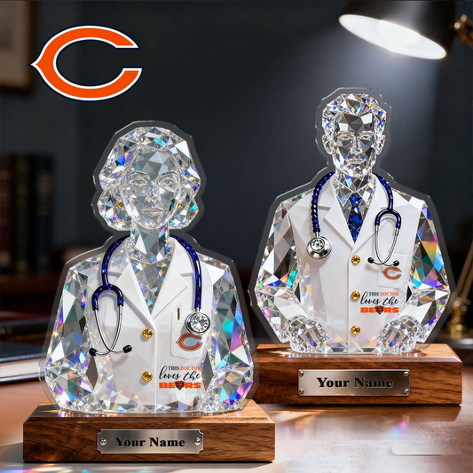 CHI Premium NFL Doctor Crystal Style Desktop Ornament DDT 101125 HLPHUONG