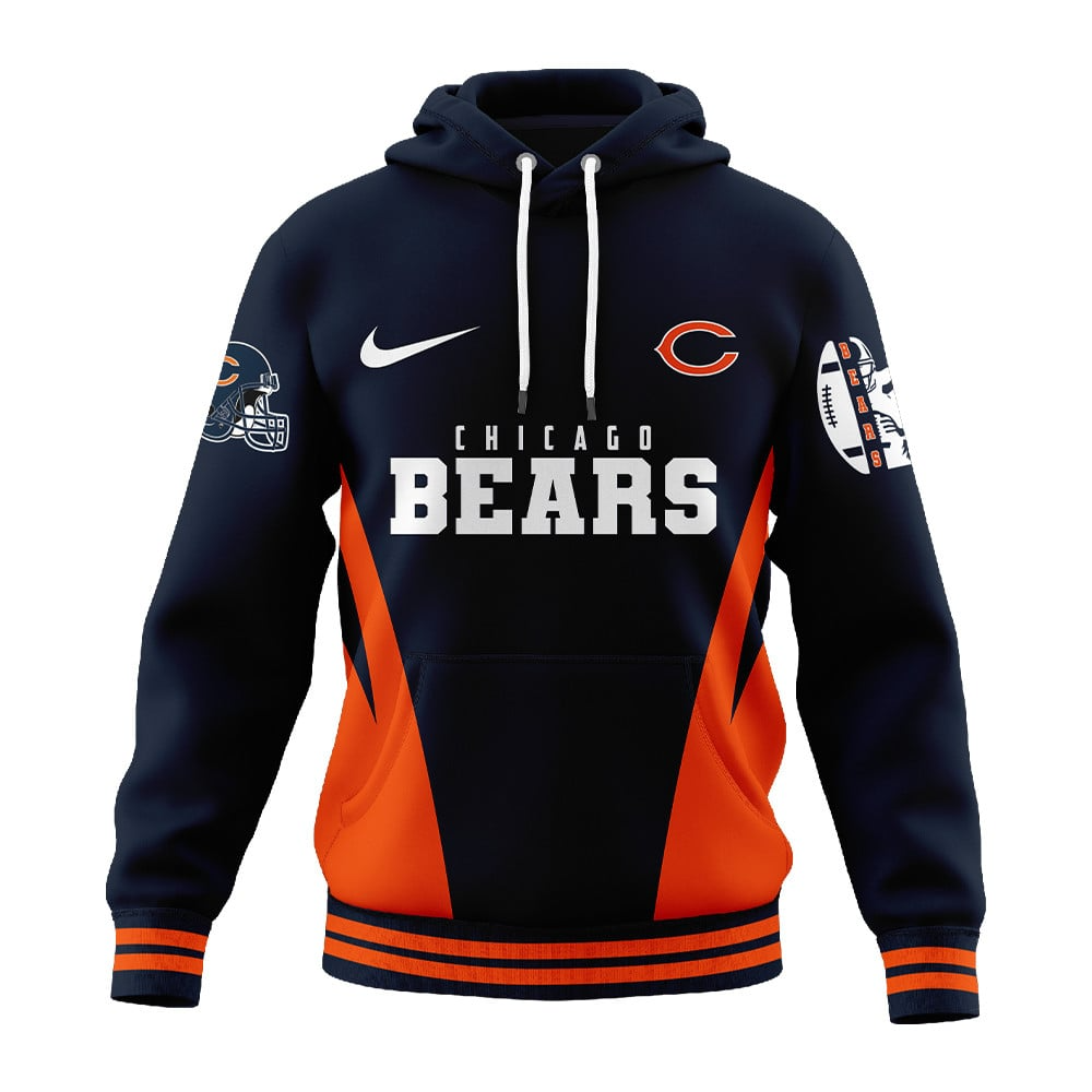 CHI Premium NFL Personalized Fan Hoodie DDT NTL