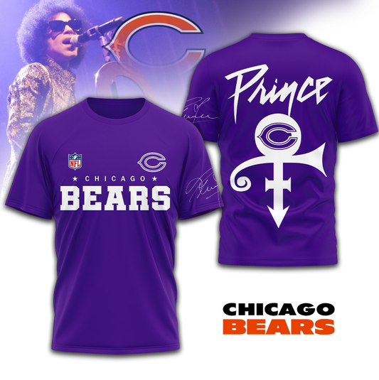 CHI Premium NFL Prince 3D Shirt DDT CTND