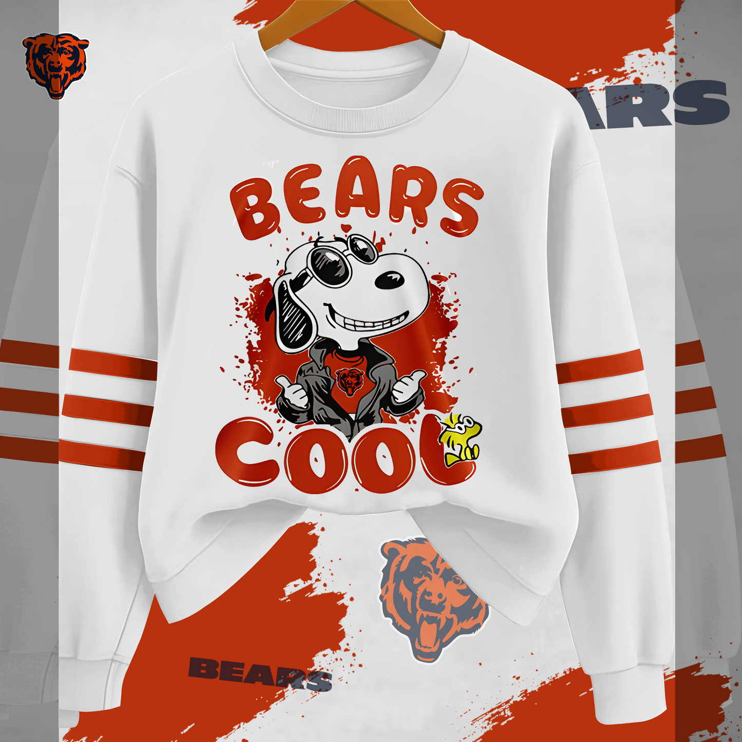 CHI Premium NFL Snoopy Cool Sweatshirt DDT  HLPHUONG