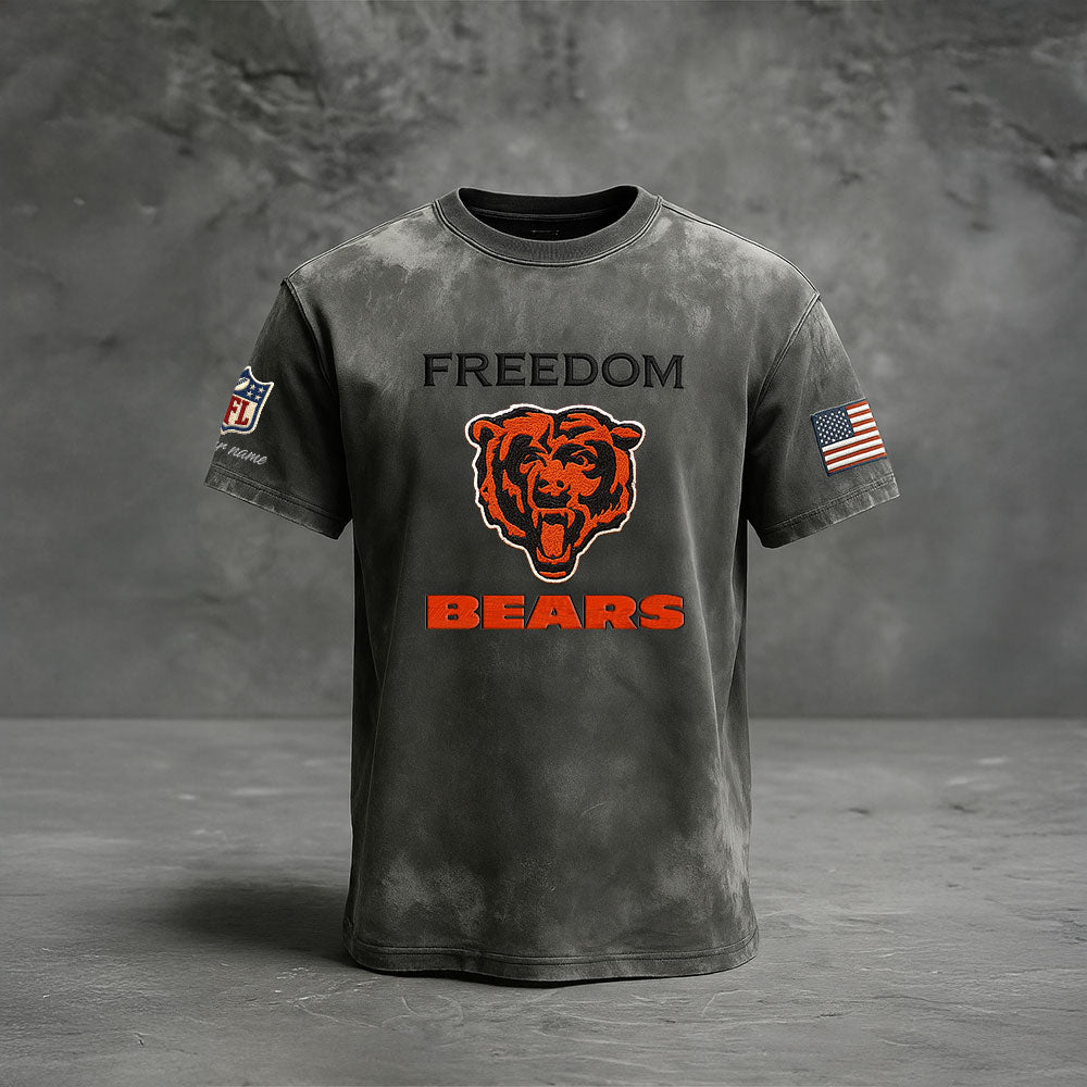 CHI Premium NFL The Freedom Washed Tee DatND DVT