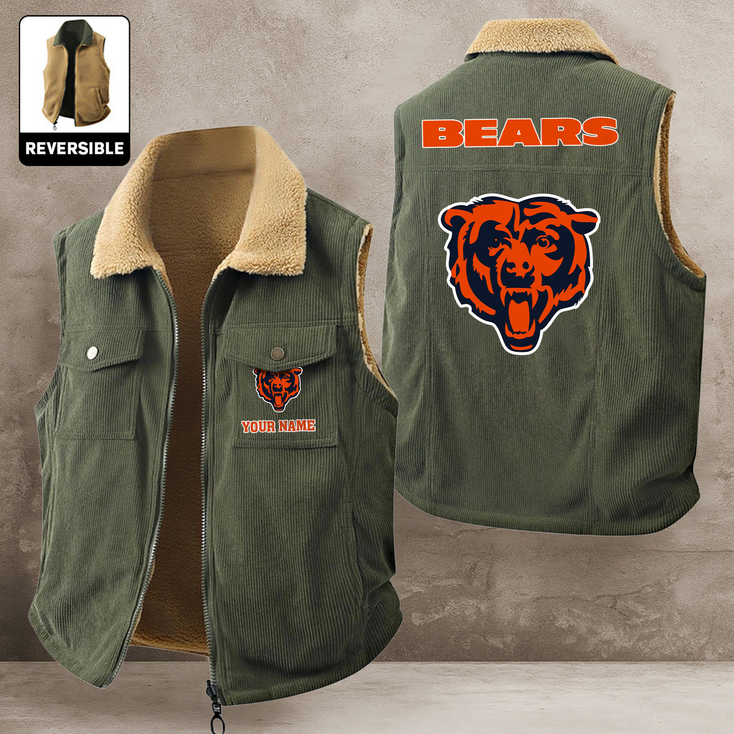 CHI x NFL Nice Jackets DATND TANTD