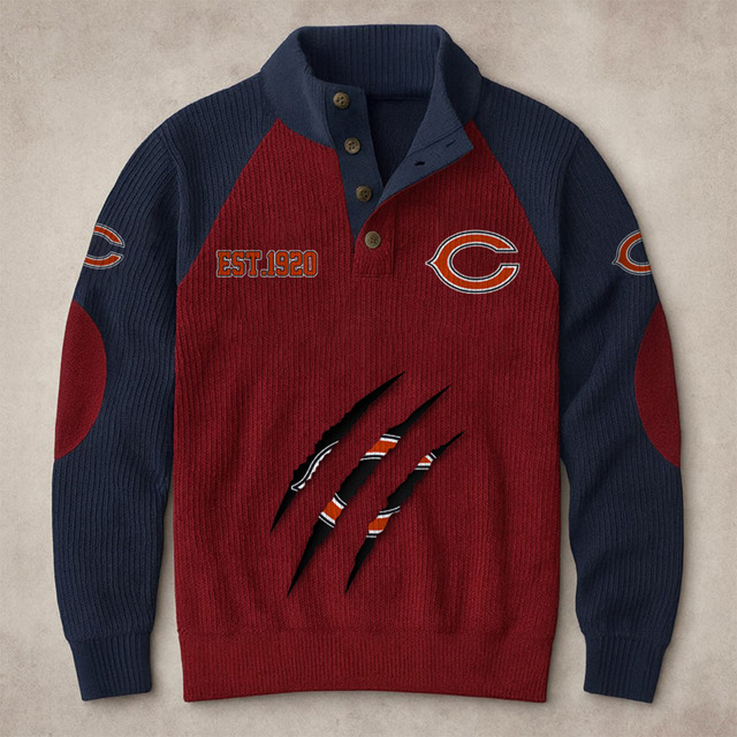 CHI X NFL corduroy colorblock long sleeves V1 NAK THUONGNH